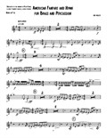 American Fanfare and Hymn for Brass and Percussion - French Horn 4