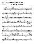 American Fanfare and Hymn for Brass and Percussion - Trombone 1